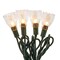 KSA Club Pack of 35 Clear Tulip Christmas String Lights 25.5'